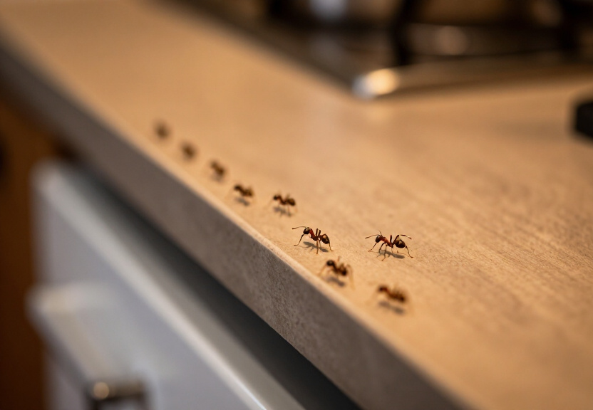 Ant Treatment in a Curl Curl Kitchen